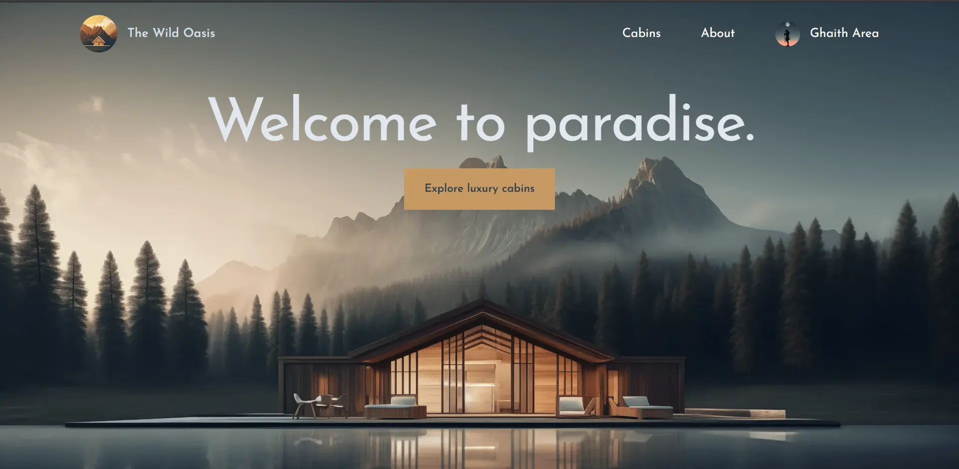 The Wild Oasis A small Website built for managing hotel's rooms and cabins.